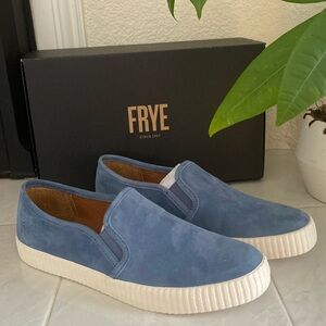 Frye Camille slip on Aqua